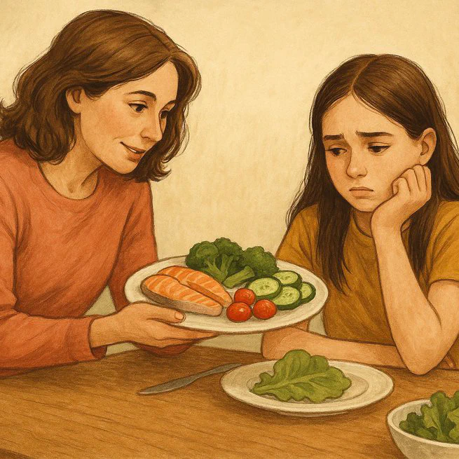 Worries About Stepdaughter's Eating Habits